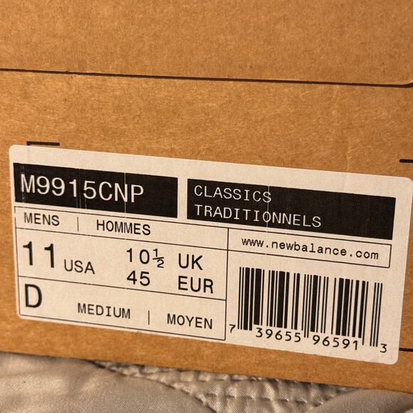 NIB New Balance Concepts x 991.5 Lake Havasu M9915CNP in BOX Sneakers Mens 11 - Picture 2 of 14